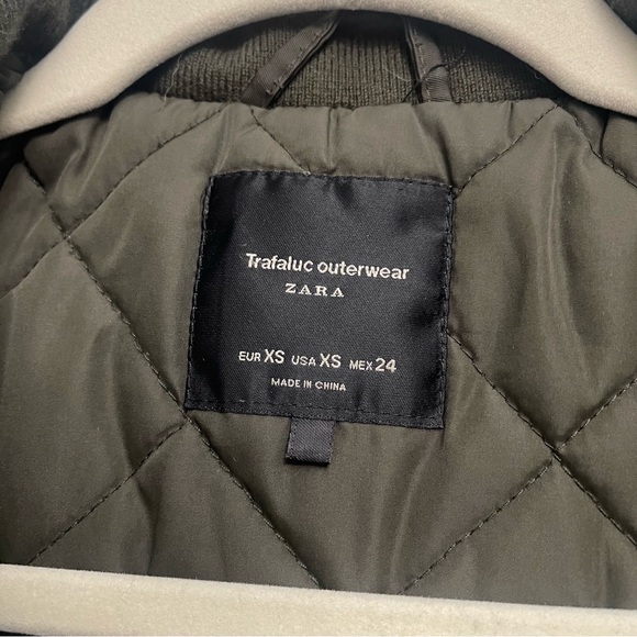 Zara Utility winter hooded parka jacket - Picture 2 of 7